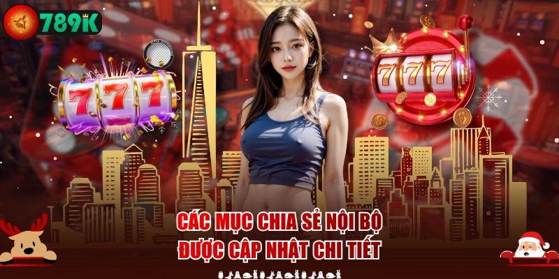 Các mục chia sẻ nội bộ được cập nhật chi tiết